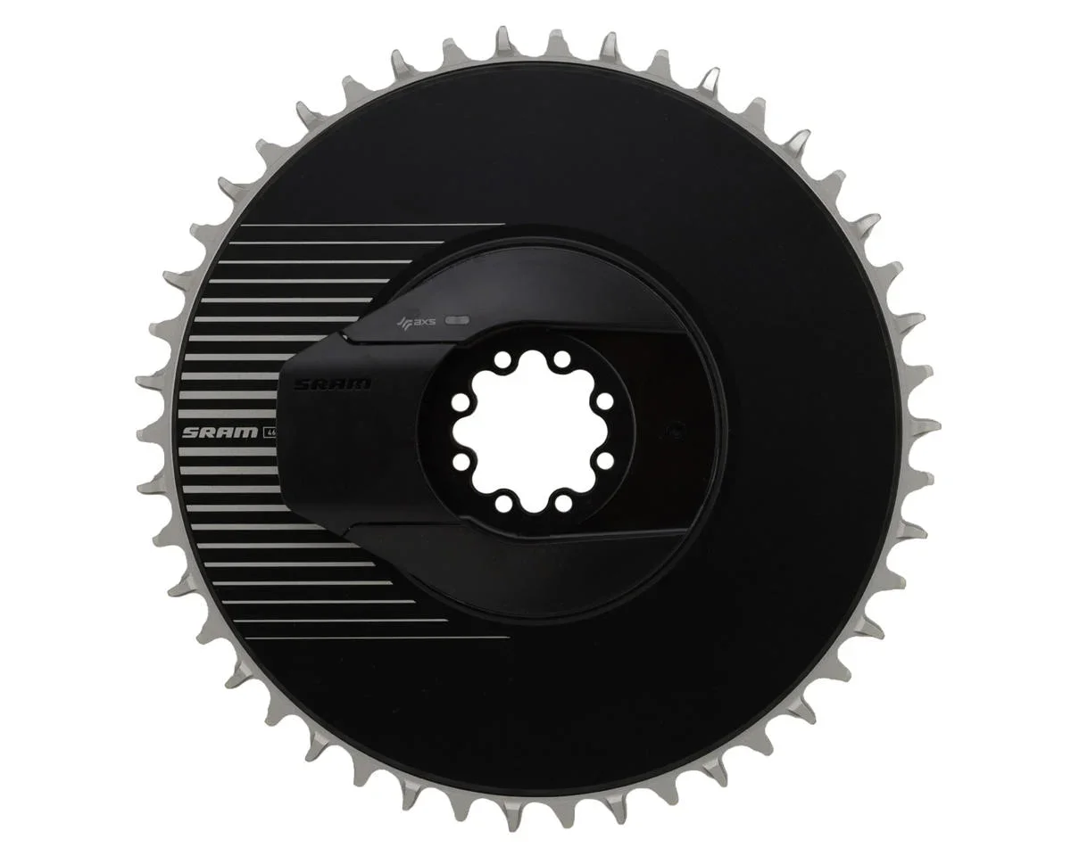 SRAM RED AXS Aero Power Meter Kit (Black/Silver) (E1) (46T) (Direct Mount Chainring) (Quarq)